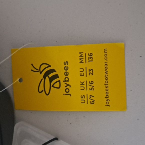 Joybees Boys Active Clog Easy to Clean Slip-On Water Shoes Chorcoal/Blue 6/7 NWT - Picture 6 of 8